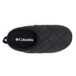 NWT Columbia Black Quilted Omni-Heat Lazy Bend Camper Slip-On